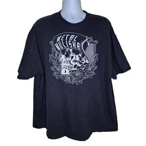 Metal Mulisha Tshirt Mens Size XXXL Black Graphic Crew